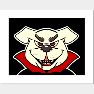 Dracula dog vampire Posters and Art